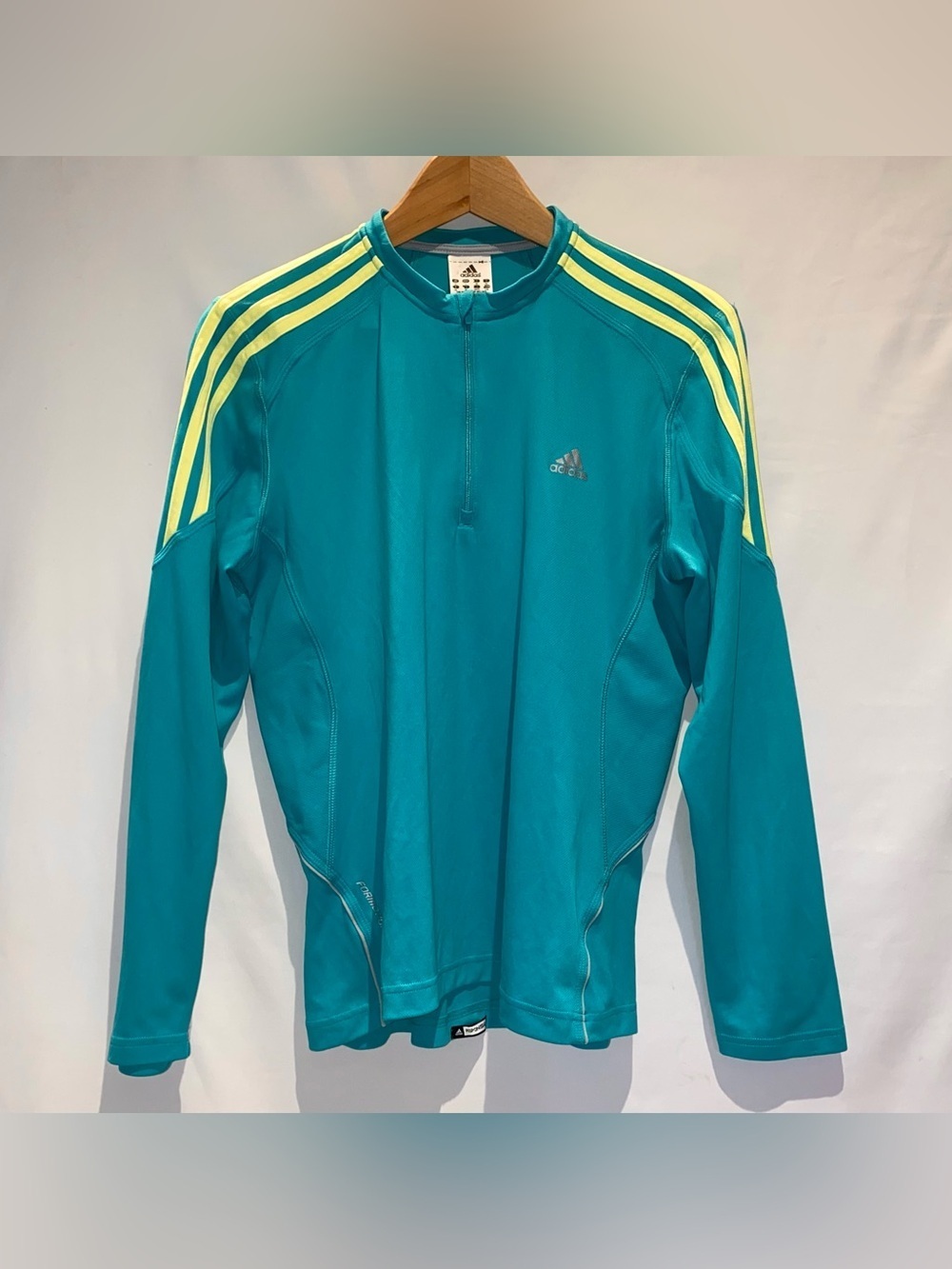 Adidas Formotion Teal Quarter Zip, size L